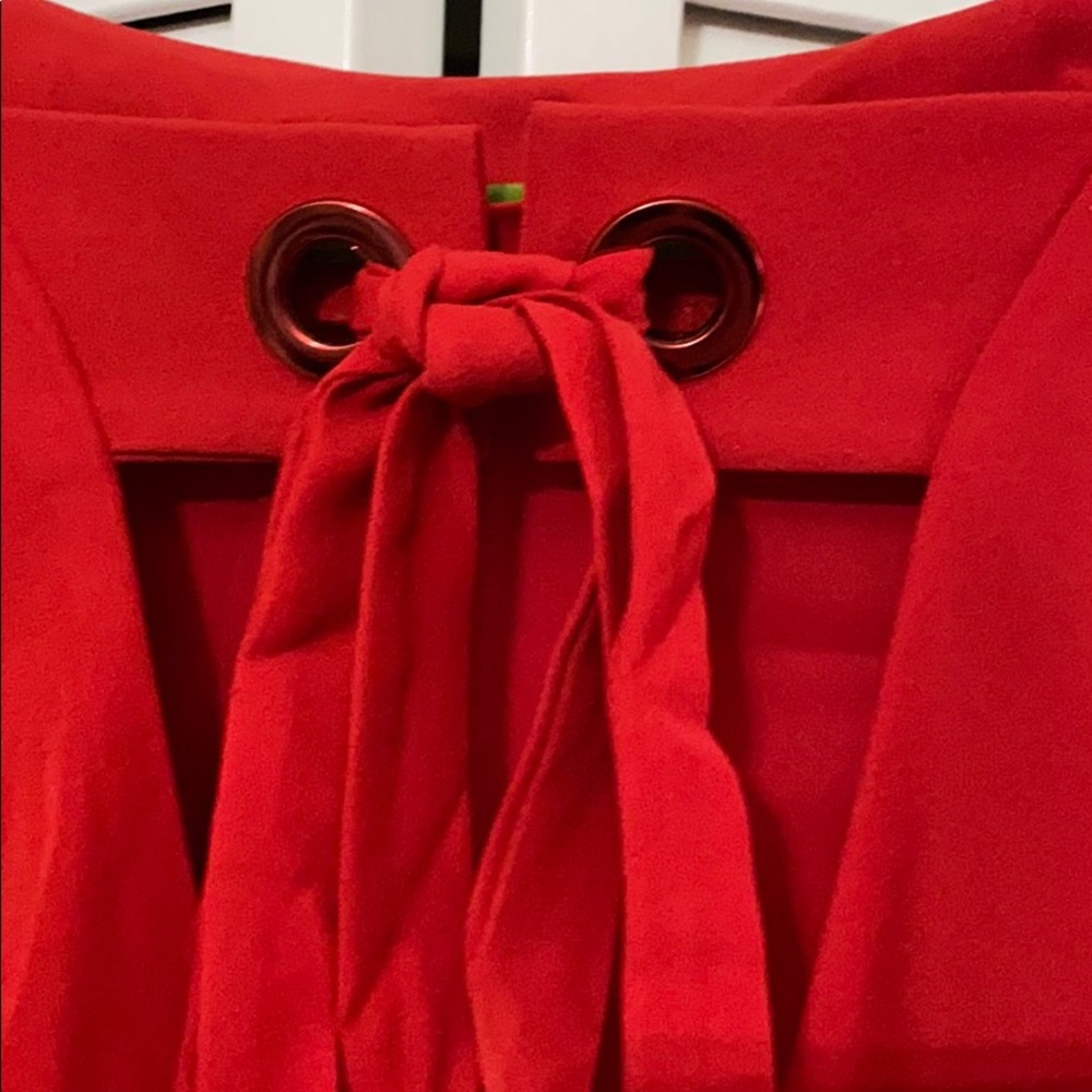 Red dress